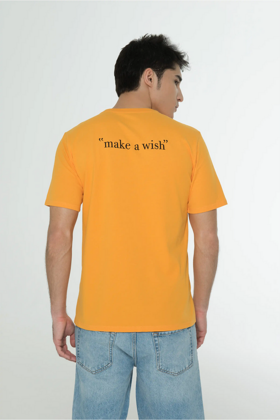 ROUND NECK LOGO PRINT COTTON TSHIRT