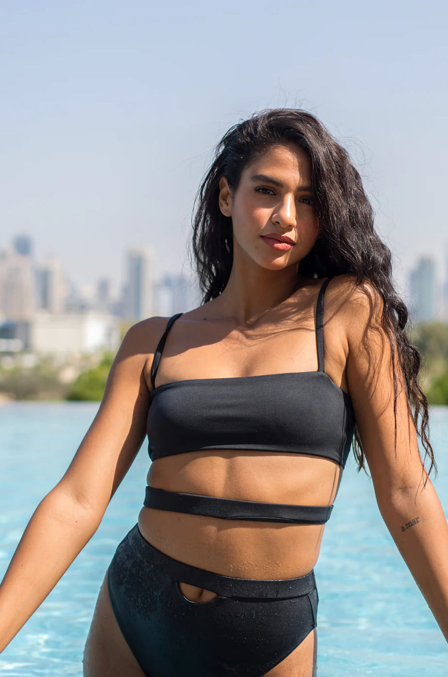 Camilla Cut Away Sustainable Bikini Top