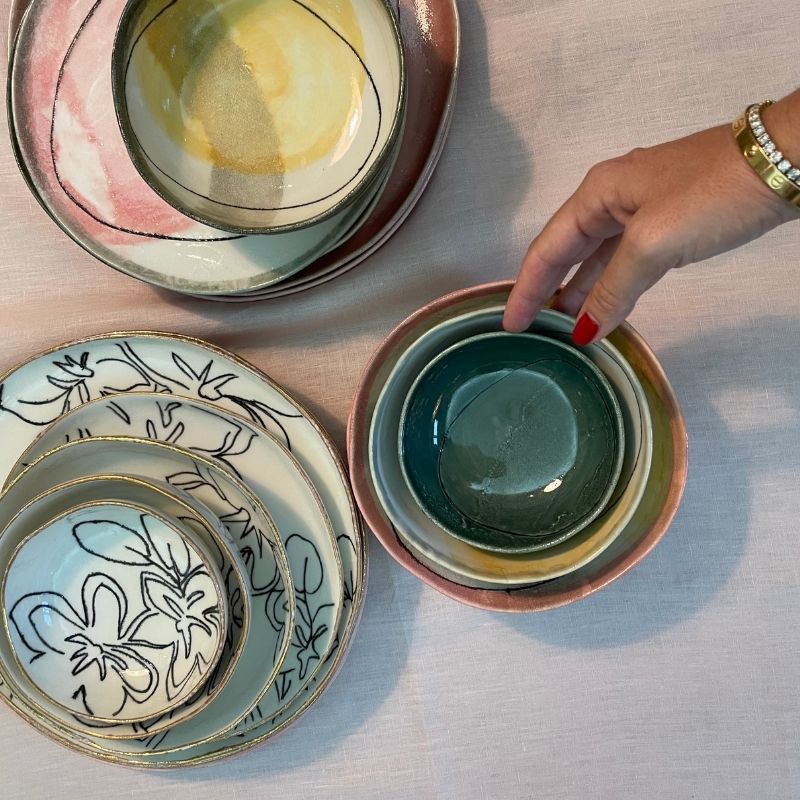 Watercolor Small Bowl