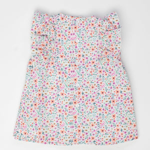 Smocked Floral Dress and Bloomer