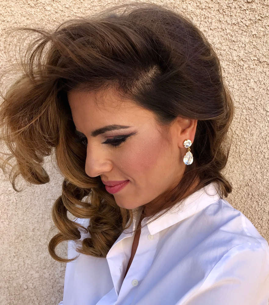 CLASSIC DROP EARRINGS/CRYSTAL