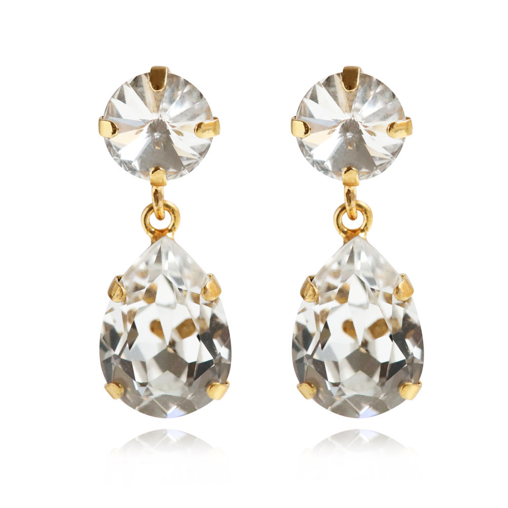 CLASSIC DROP EARRINGS/CRYSTAL