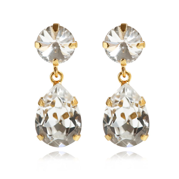 CLASSIC DROP EARRINGS/CRYSTAL