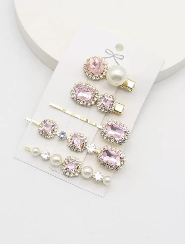 Rhinestone Hair clips