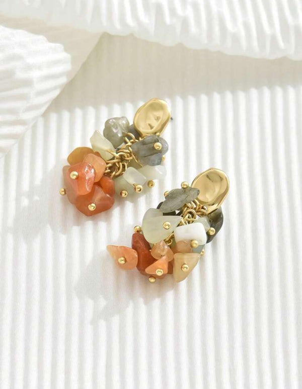 Boho Stone Earring