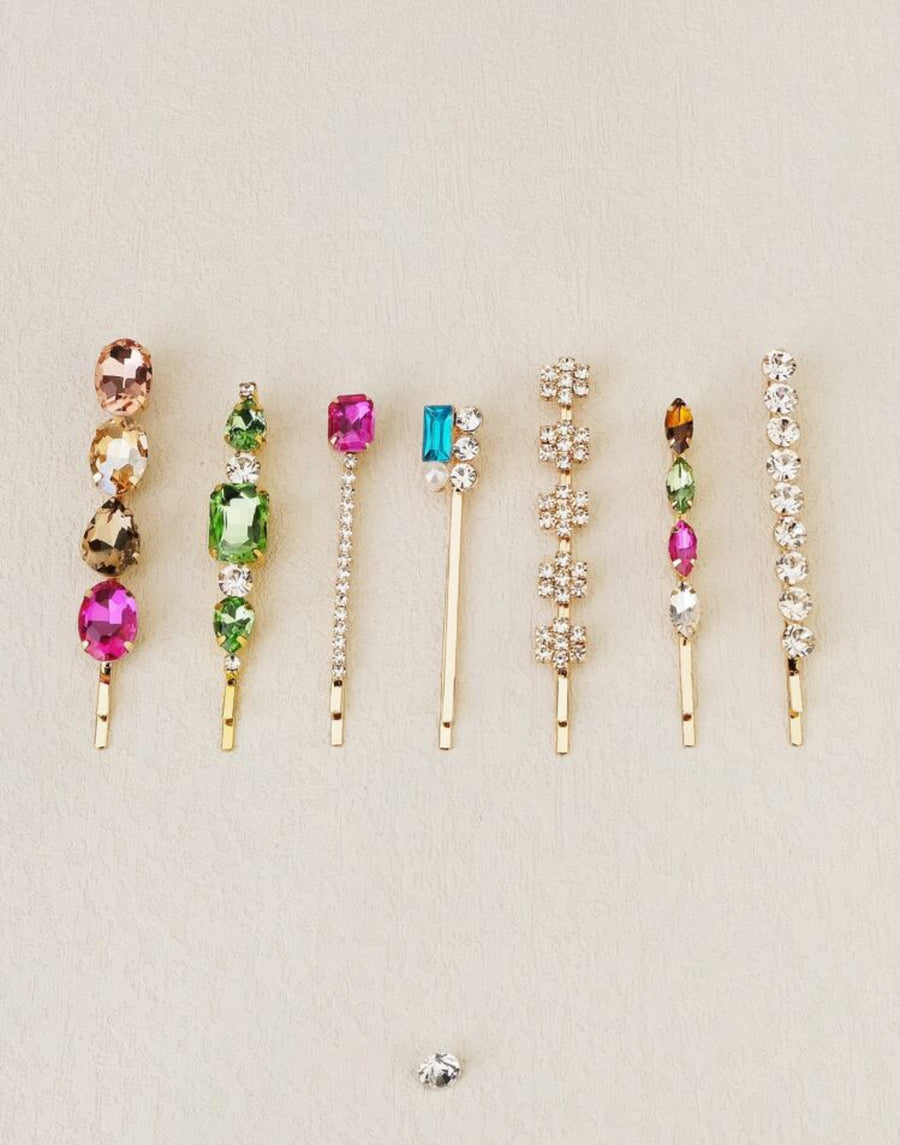 Rhinestone Hair clips