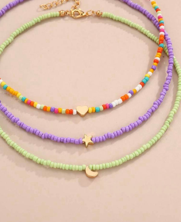 Bohemian Style Beaded Necklace