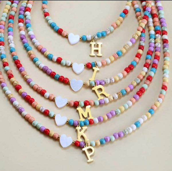 Colorful Beaded Gemstone Choker