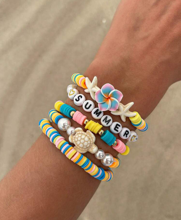 Seashell Beaded Bracelet