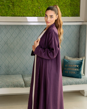 BEYOU UNDER THE SEA PURPLE ABAYA