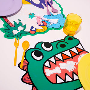 MAGIC WATER PLACEMAT-DINO