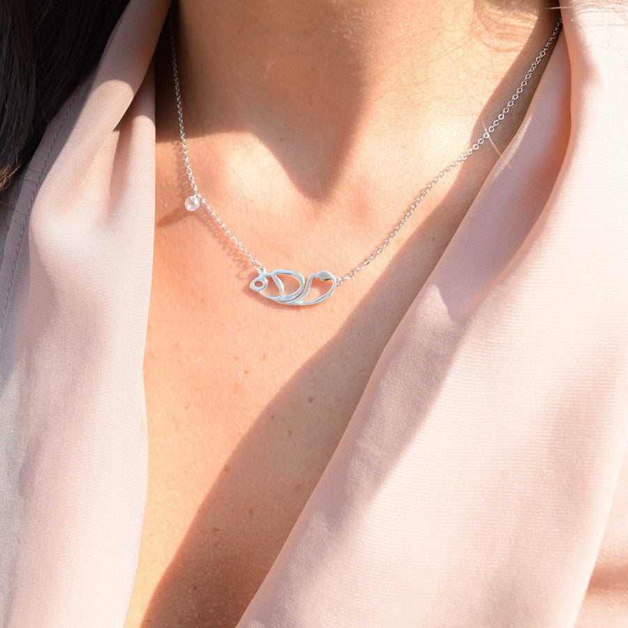 LE SOLITAIRE NECKLACE