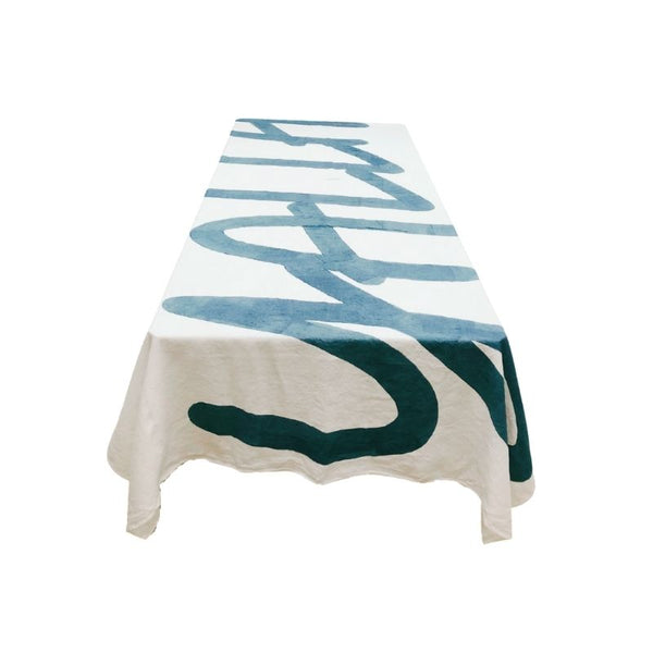 Yalla Table  Table Cloth Teal