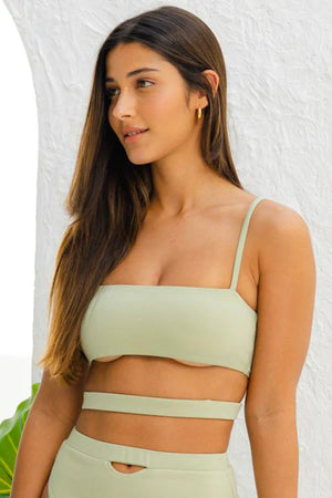 Camilla Cut Away Sustainable Bikini Top