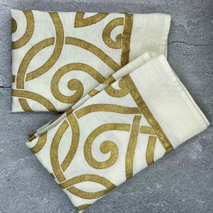 Placemat Gold set of 2