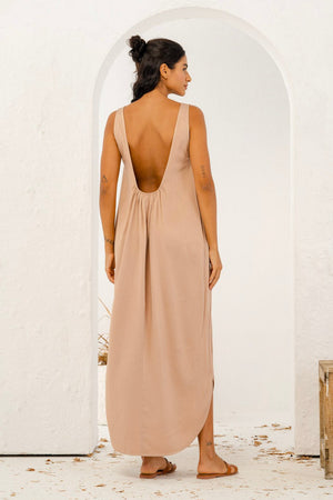 Beirut Sustainable Backless Dress