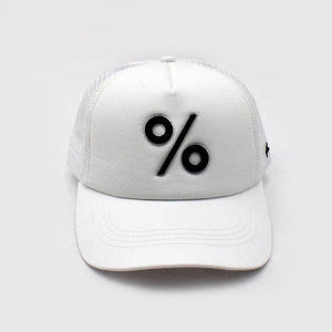 % HEAD CAP white