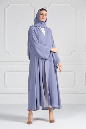 COLORED ABAYA ORDERS - Blueberry Smoothie (AM19)