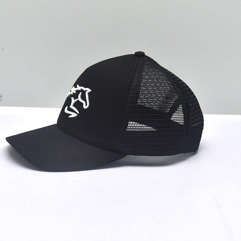 HORSE DARK BLACK HEAD CAP