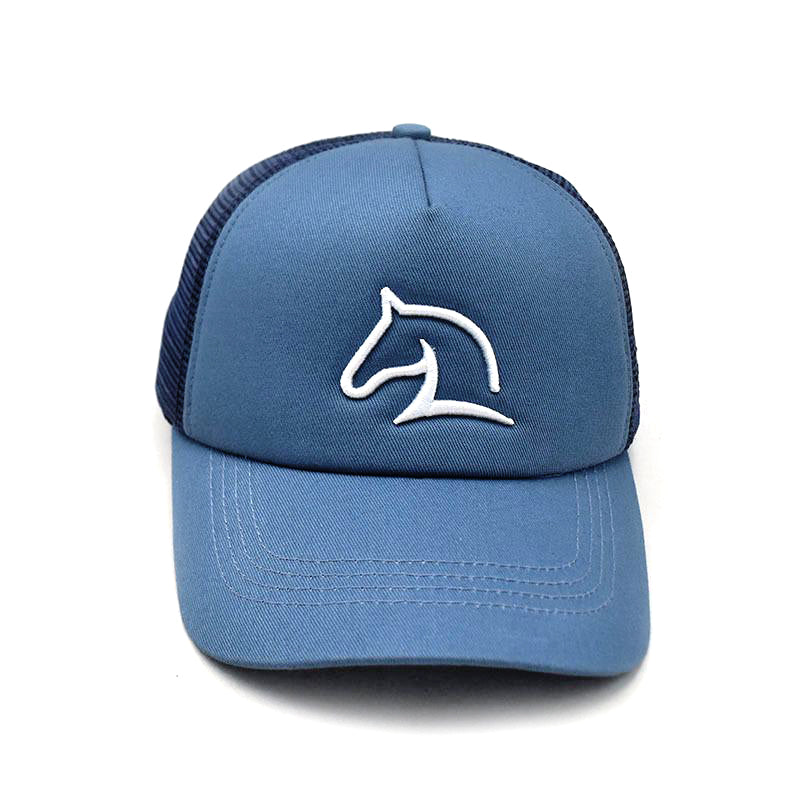 HORSE BLUE HEAD CAP