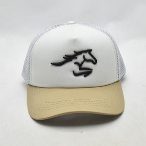 HORSE WHITE / BROWN HEAD CAP