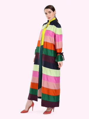 QUILTED FABRIC MULTICOLOR JACKET