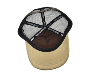 NAVY ANCHOR  BROWN HEAD CAP
