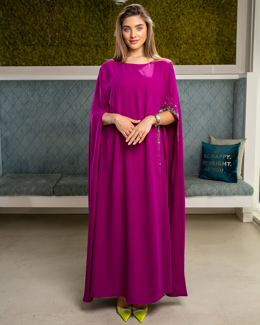 ORCHID PURPLE CRYSTAL DRESS ORCHID PURPLE CRYSTAL DRESS